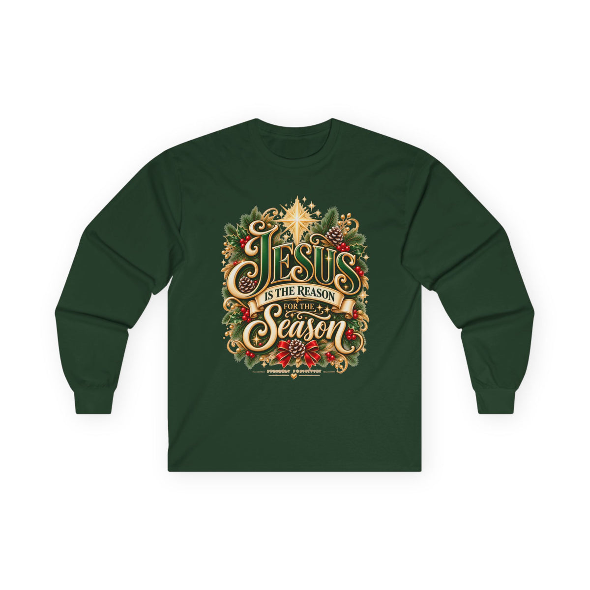 Jesus Is the Reason for the Season Christmas T-Shirt | Strictly Positivity - Strictly Positivity