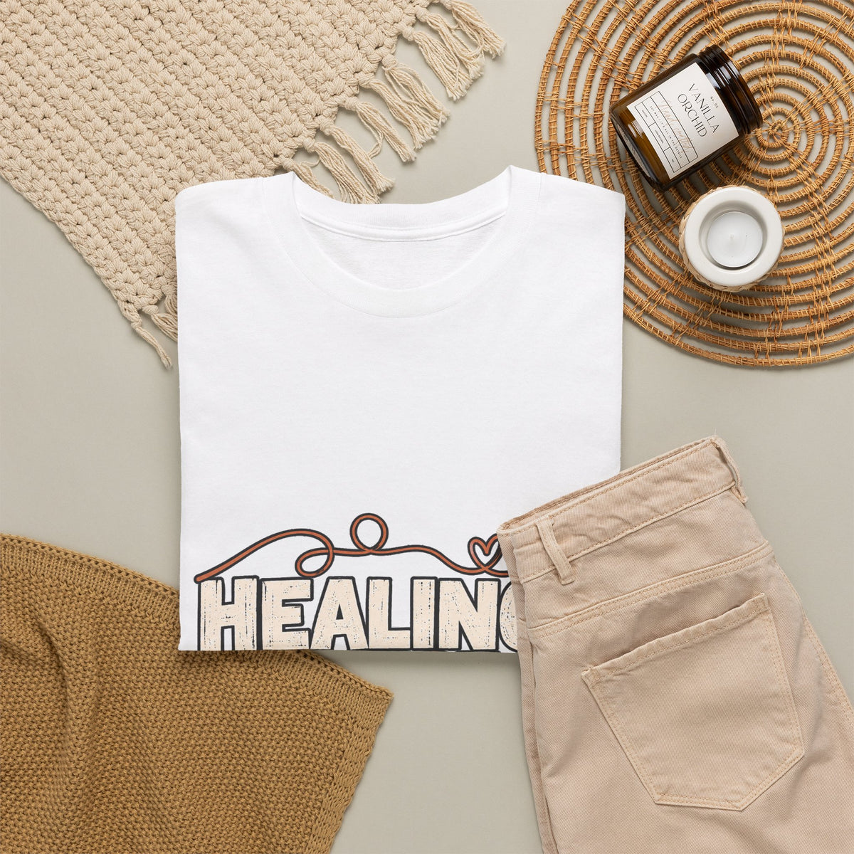 Healing Is Not Linear | Mental Wellness Graphic Tee - Strictly Positivity