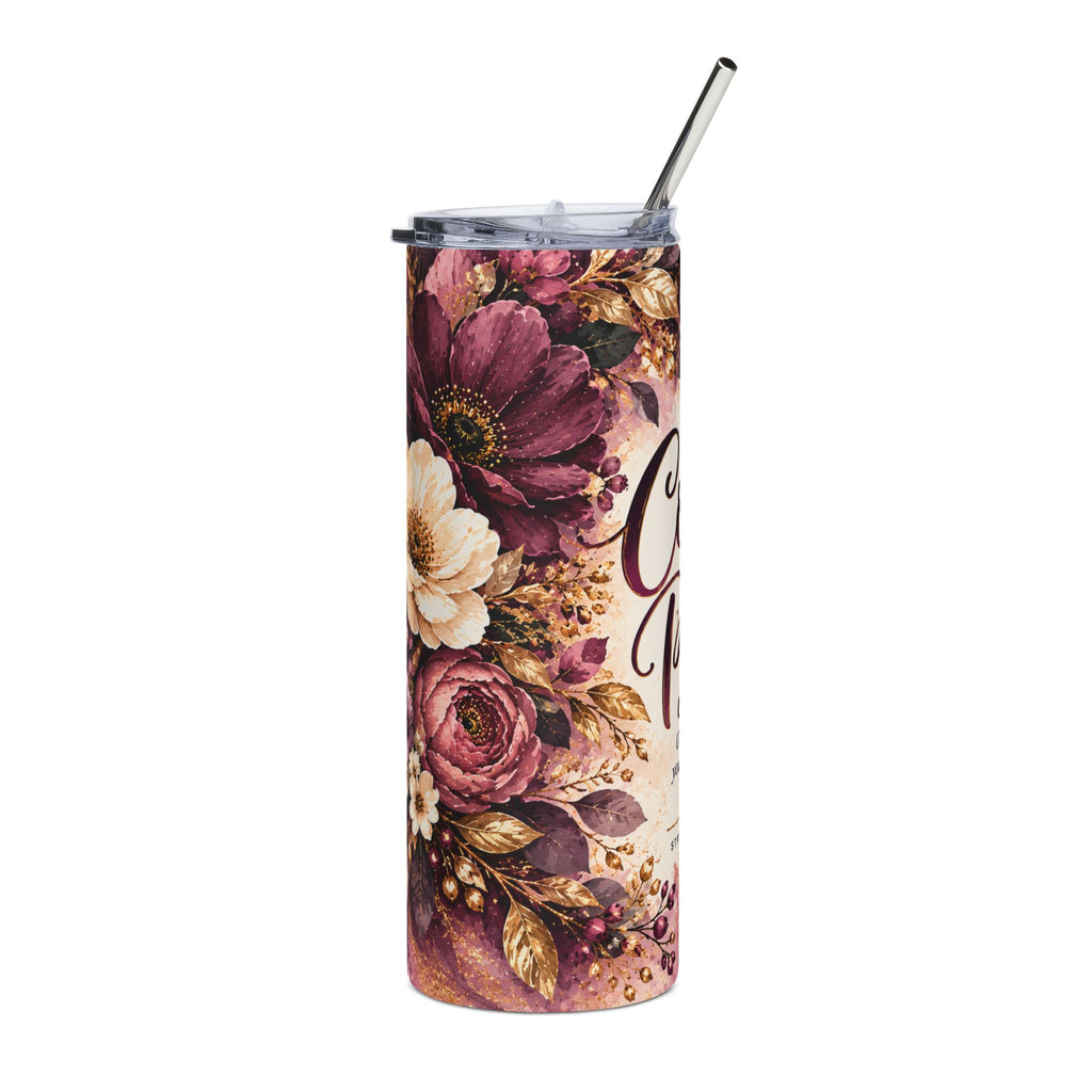 Covered in Prayer Tumbler | Psalm 91:4 | STRICTLY POSITIVITY - Strictly Positivity