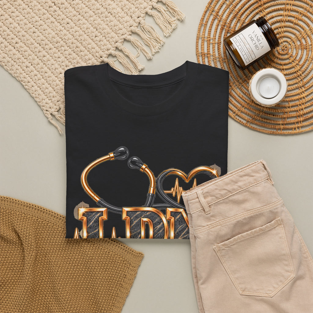 LPN Stethoscope T-Shirt — Licensed Practical Nurse Heartbeat Tee - Strictly Positivity