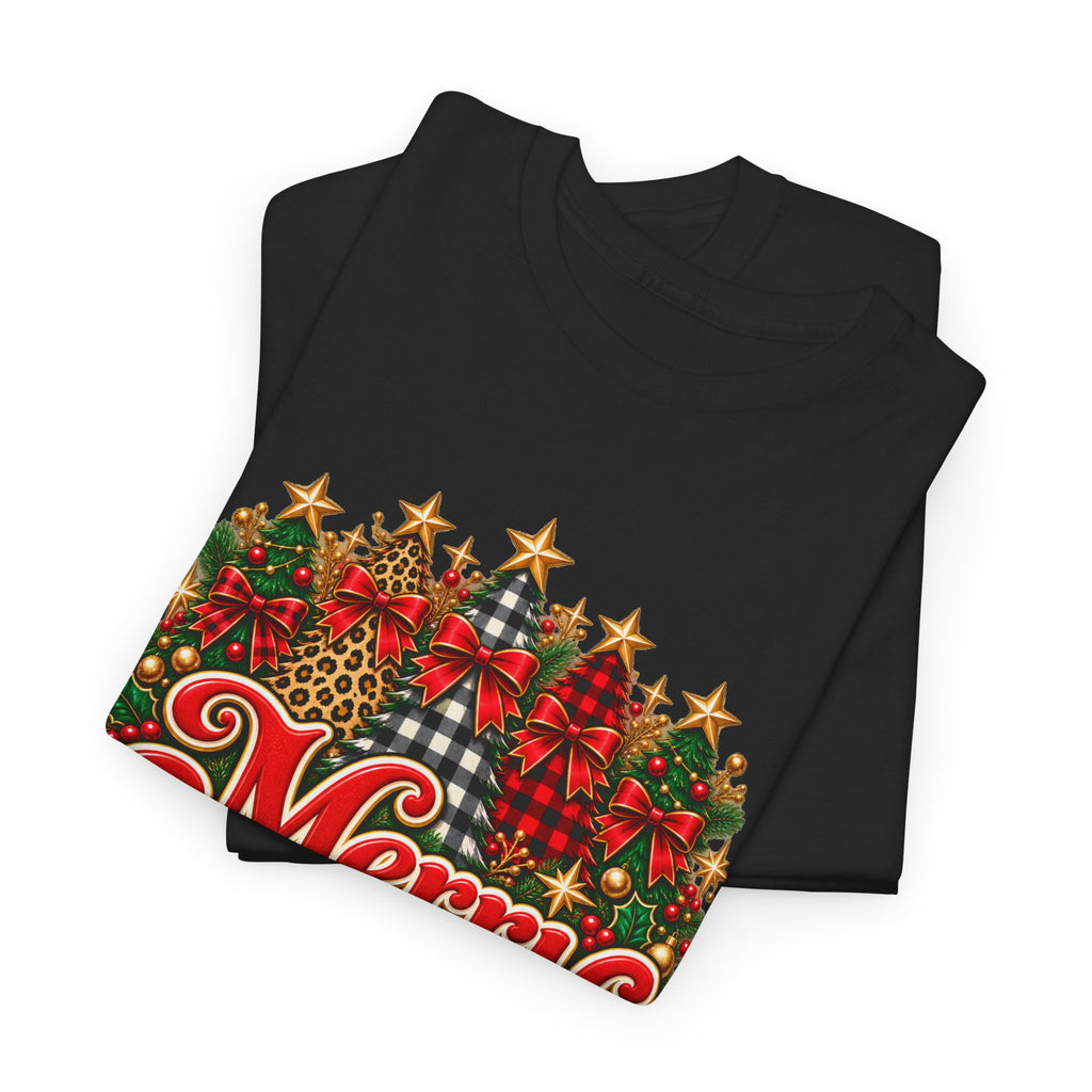 Merry and Bright Christmas T-Shirt - Strictly Positivity