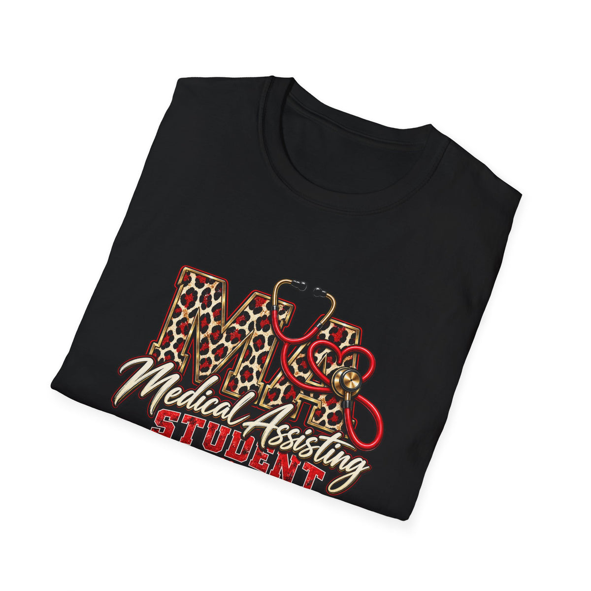 Medical Assisting Student | Bold Animal Print Graphic Tee - Strictly Positivity