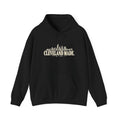 Cleveland Made Hoodie — Minimal Gold Script Pullover - Strictly Positivity