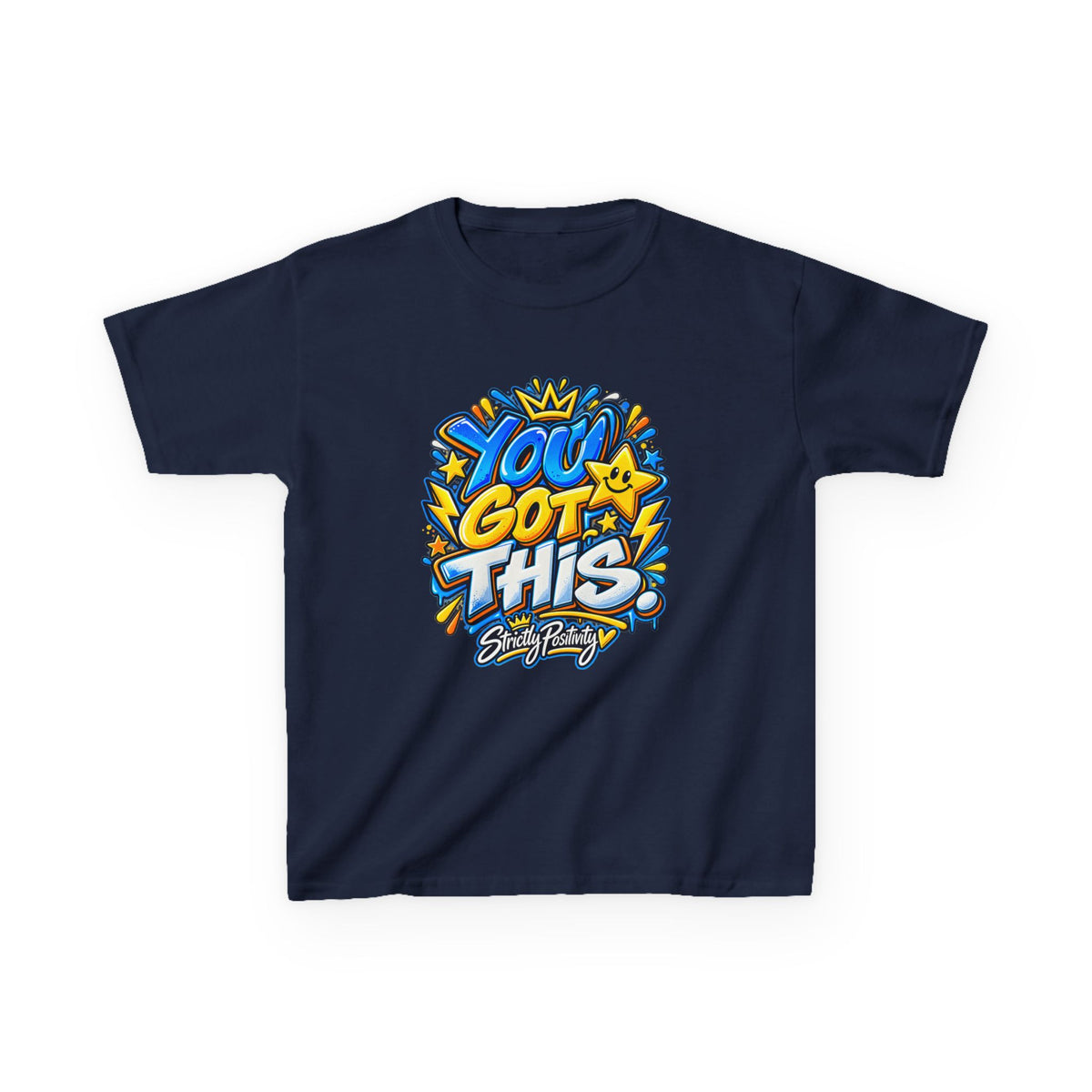 Kids T-Shirt — "You Got This" Motivational Graphic Tee - Strictly Positivity