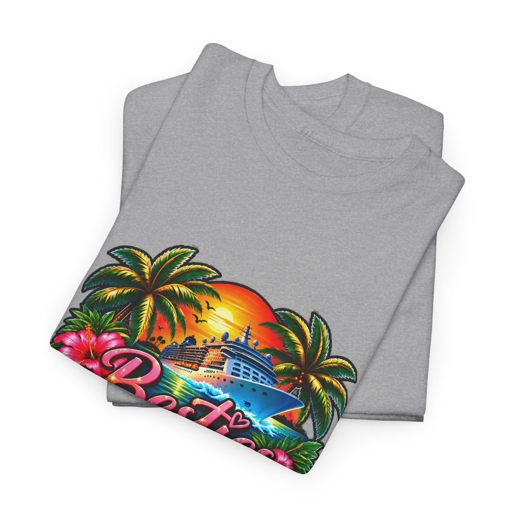 Custom order - Besties Cruise 2026 T-Shirt — Tropical Friends Vacation Tee - Strictly Positivity