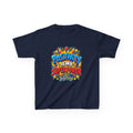 Kids T-Shirt — "Positivity Is My Superpower" Colorful Comic Graphic - Strictly Positivity