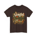 Grateful Thankful Blessed Thanksgiving T-Shirt - Strictly Positivity
