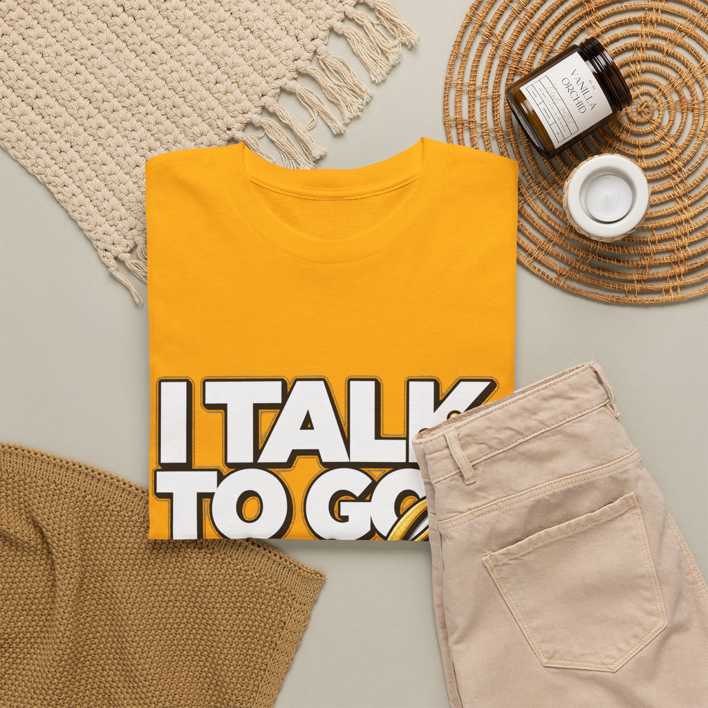 I Talk To God And Mind My Business Graphic Tee - Strictly Positivity