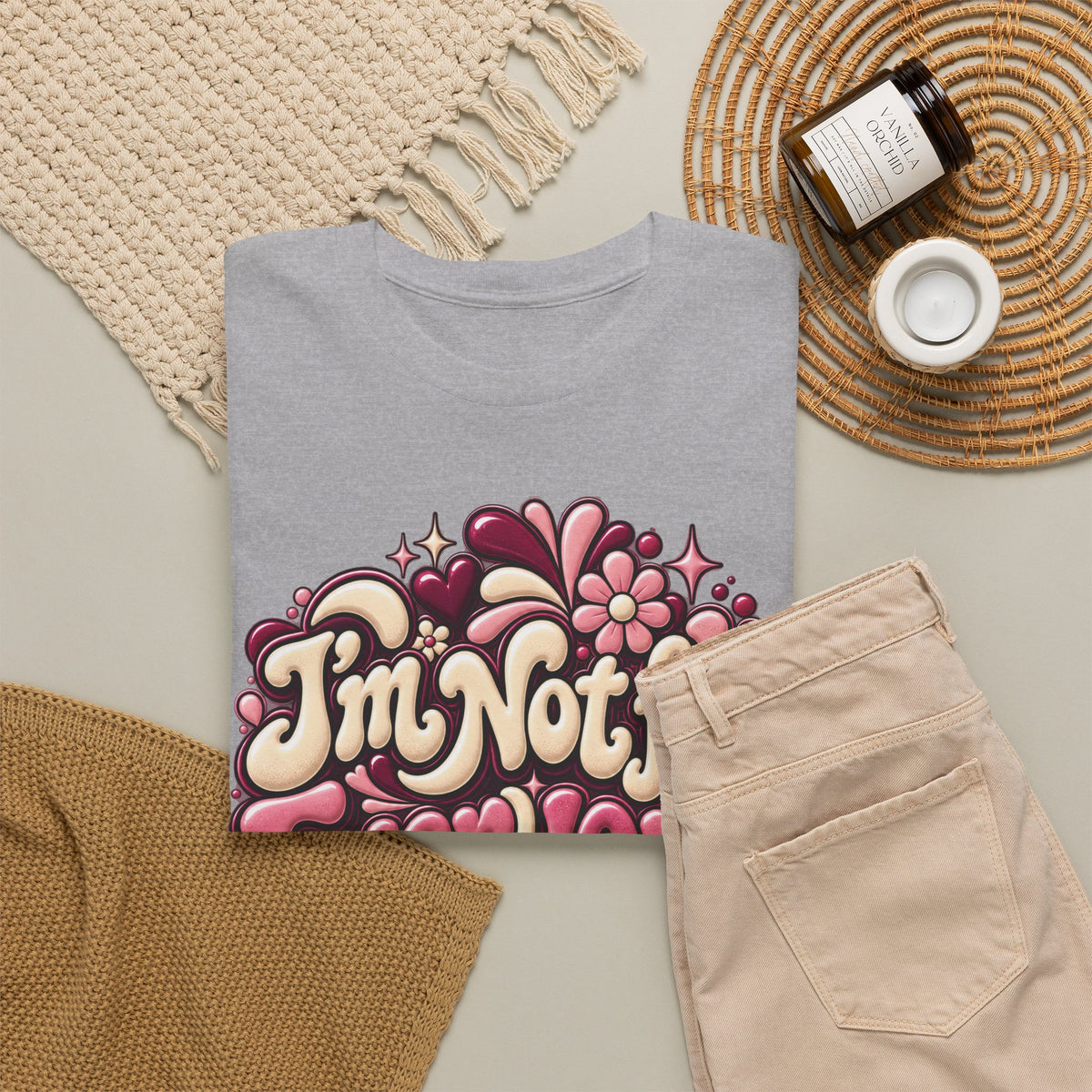 I'm Not for Everyone And That's Okay Graphic T-Shirt - Strictly Positivity