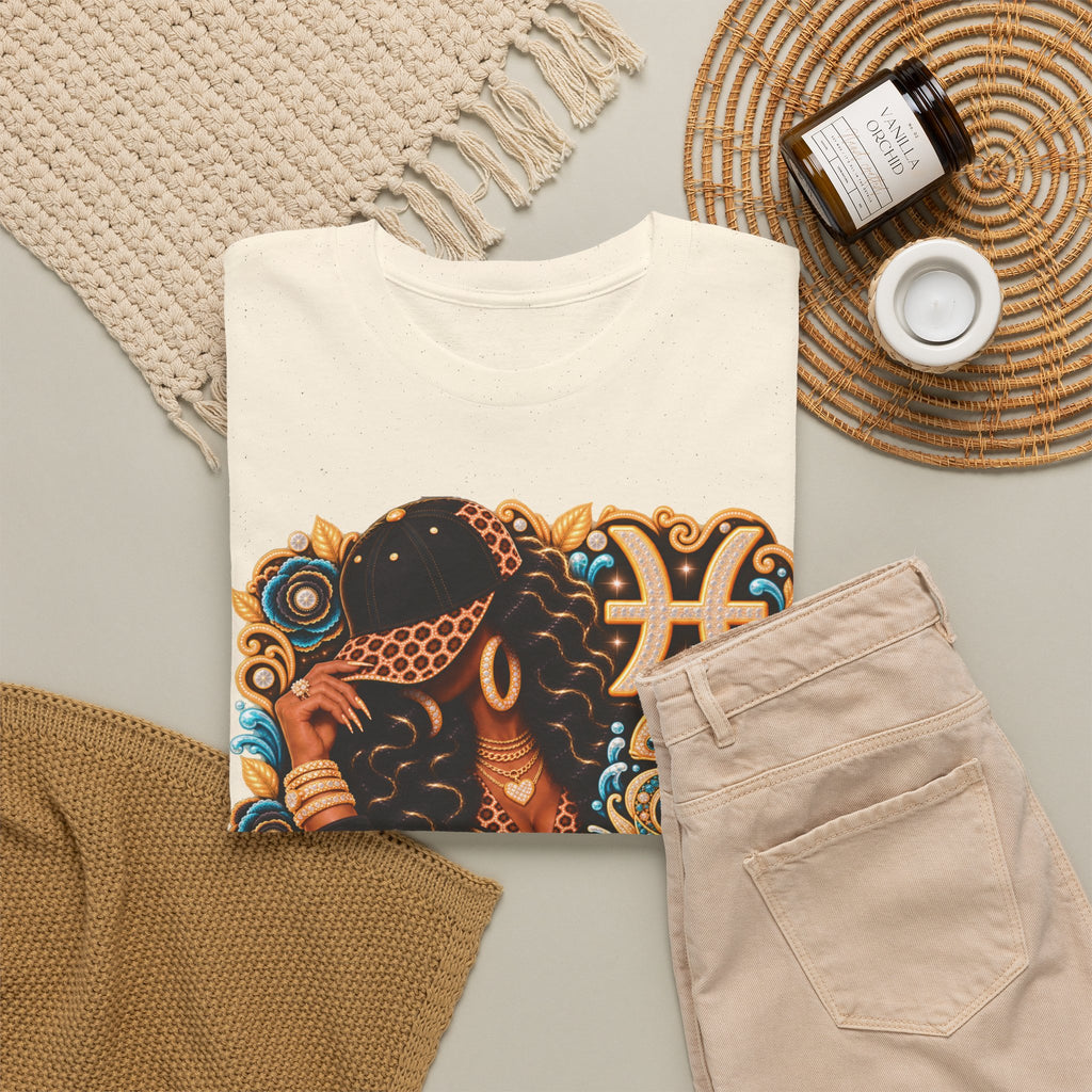Pisces Zodiac T-Shirt — Vintage Astrological Fish Tee - Strictly Positivity