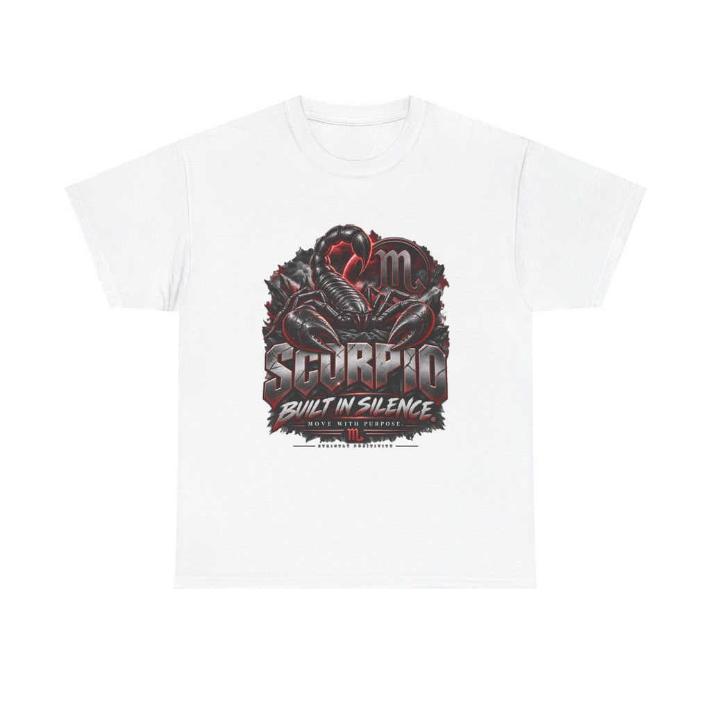 Scorpio Built in Silence Graphic Tee - Strictly Positivity