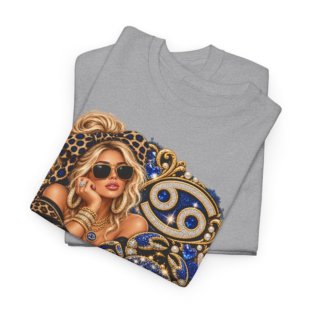 Cancer Zodiac Astrology Graphic Tee - Strictly Positivity