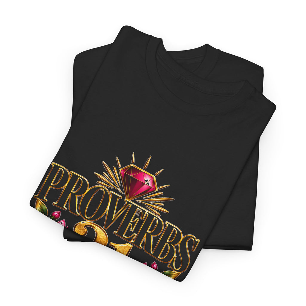 Proverbs 31 Woman T-Shirt — Christian Floral Faith Tee - Strictly Positivity