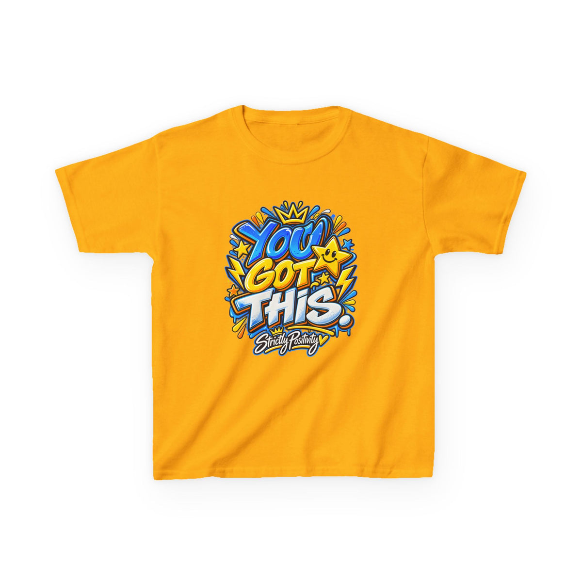 Kids T-Shirt — "You Got This" Motivational Graphic Tee - Strictly Positivity
