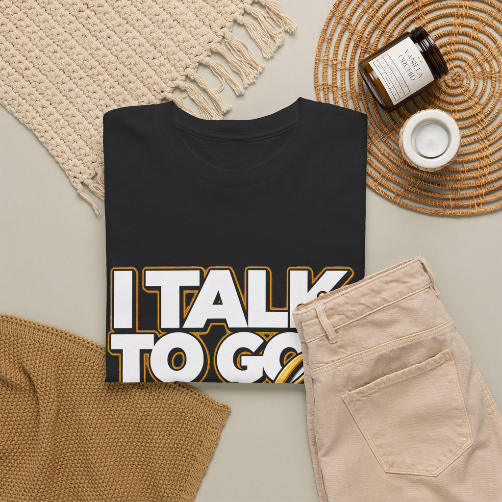 I Talk To God And Mind My Business Graphic Tee - Strictly Positivity