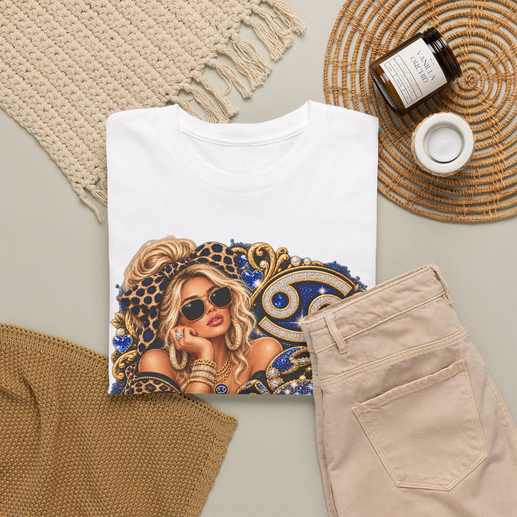 Cancer Zodiac Astrology Graphic Tee - Strictly Positivity
