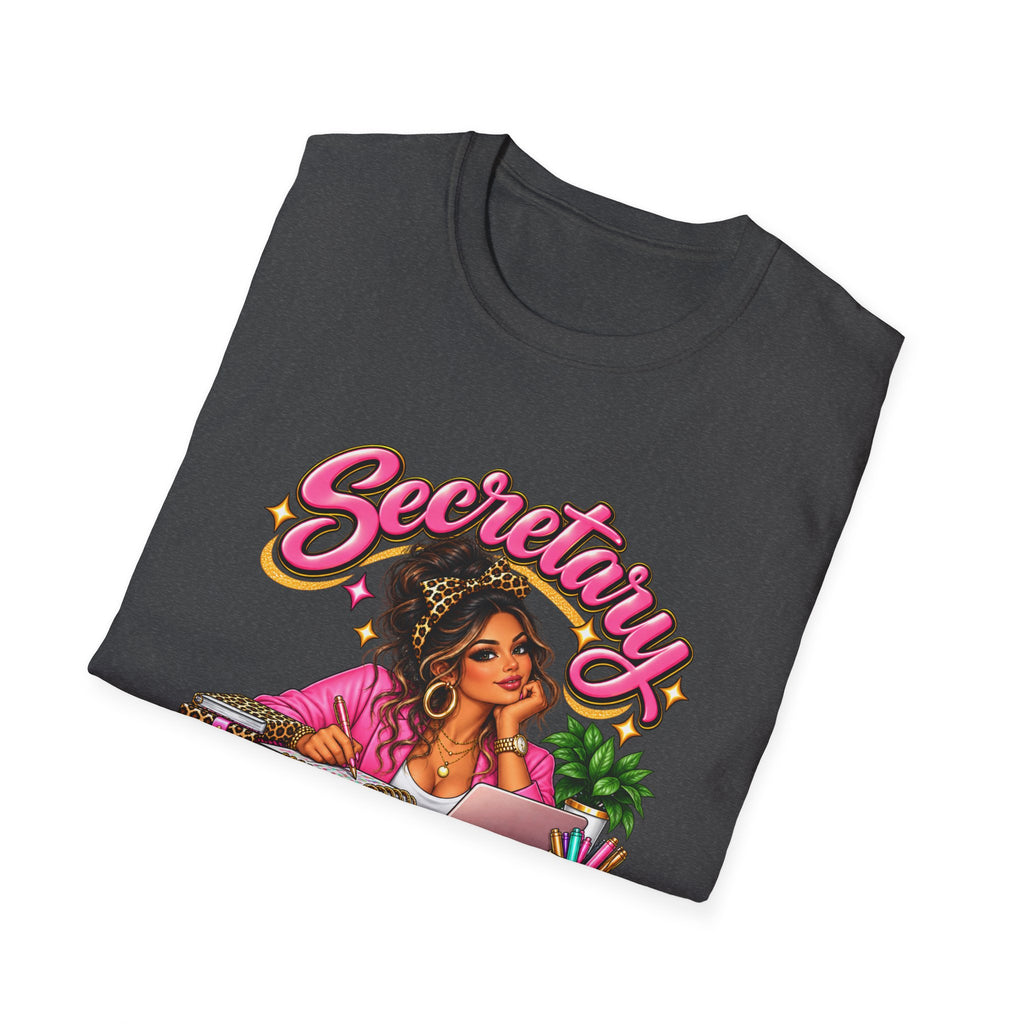Latina Secretary T-Shirt | Problem Solver, Schedule Keeper, Multitasker | STRICTLY POSITIVITY - Strictly Positivity