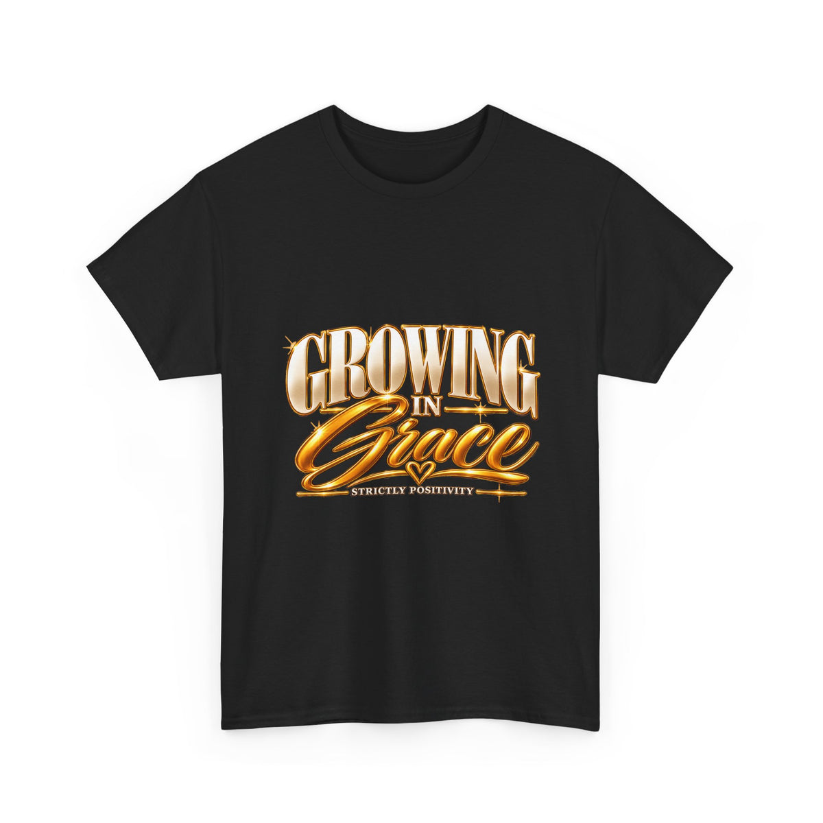 Growing in Grace T-Shirt — Inspirational Christian Faith Tee - Strictly Positivity