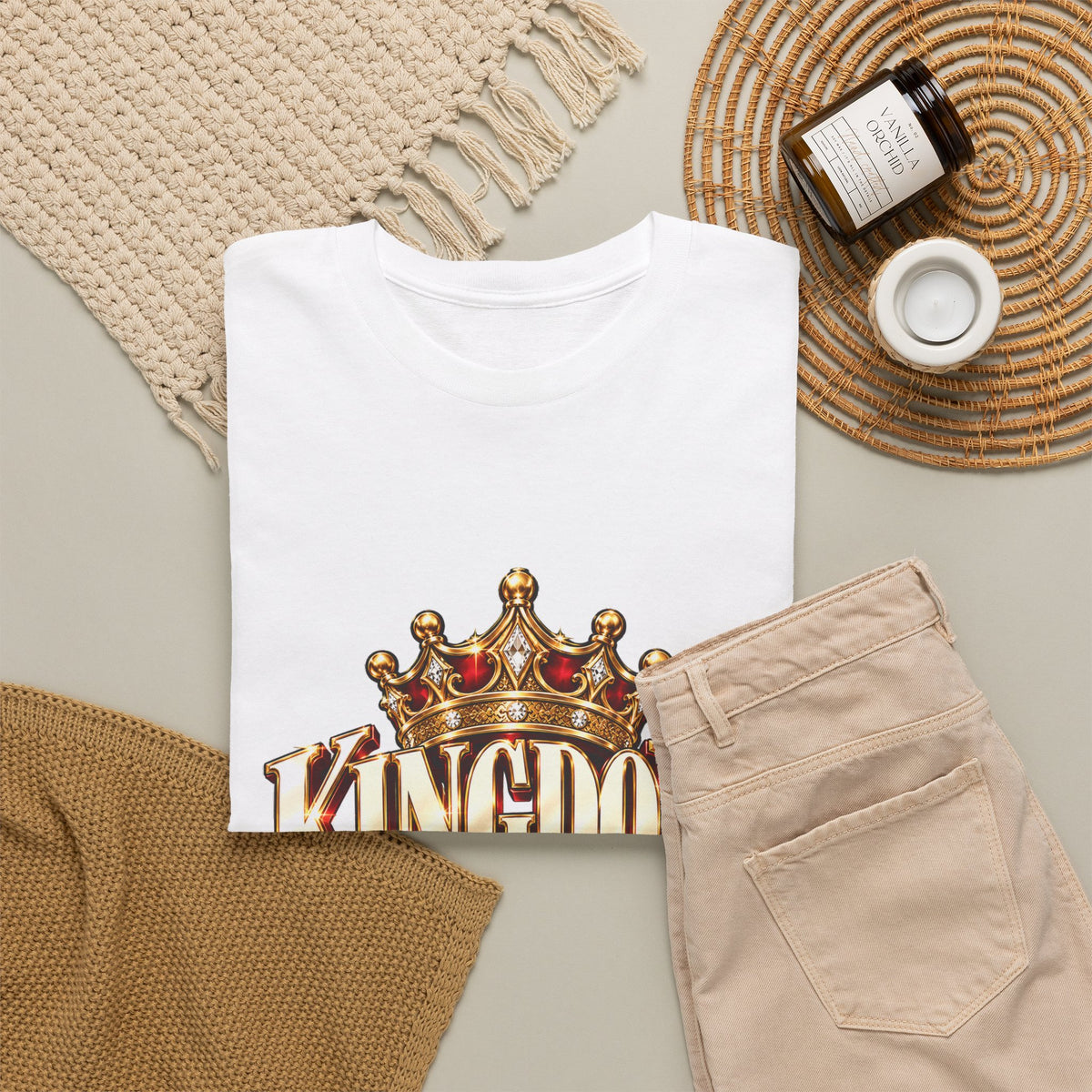 Kingdom Minded “Greatest Possibility” Crown T-Shirt - Strictly Positivity