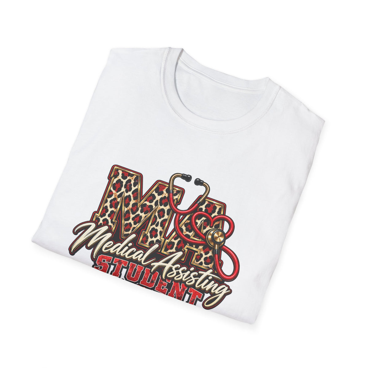 Medical Assisting Student | Bold Animal Print Graphic Tee - Strictly Positivity