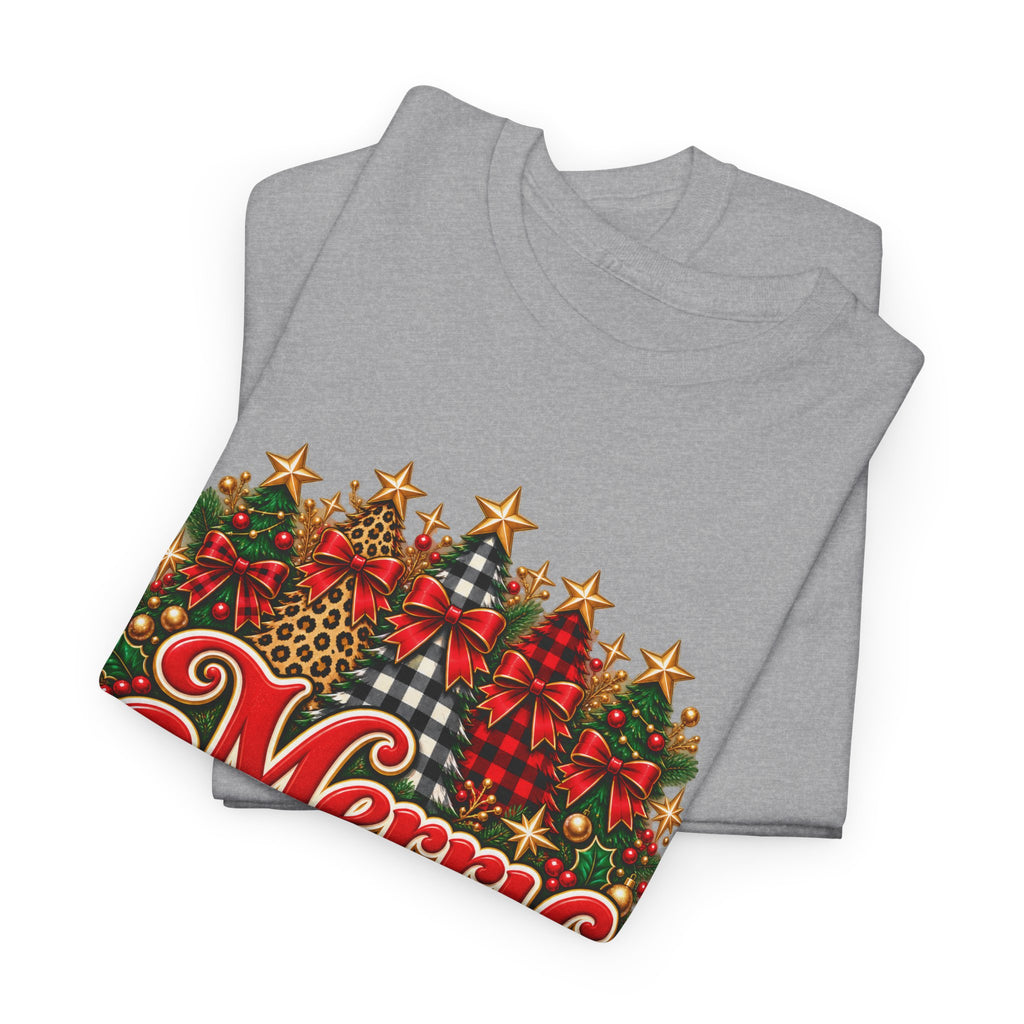 Merry and Bright Christmas T-Shirt - Strictly Positivity