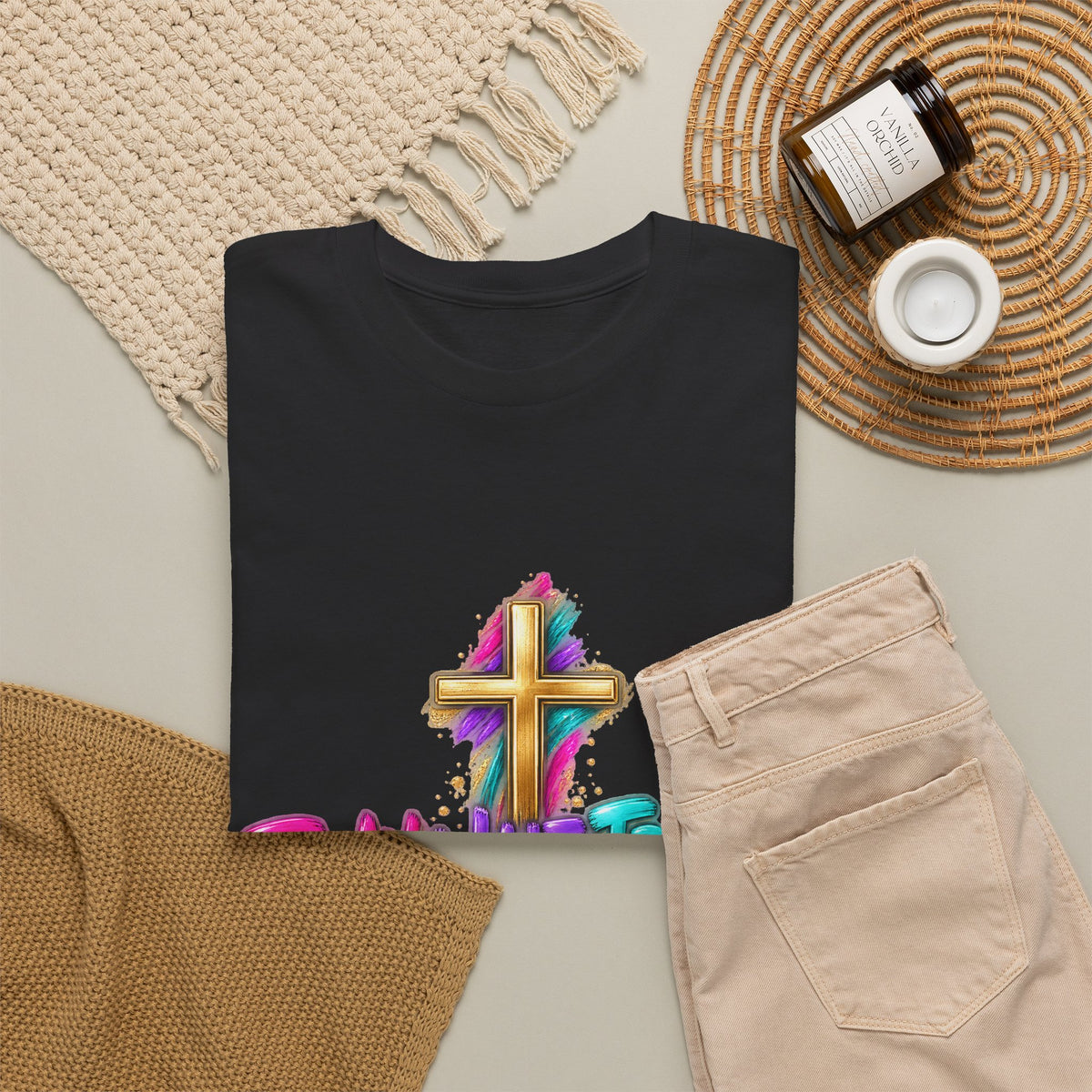 Faith Graphic Tee — "Pray. Wait. Trust. God Has a Plan" Inspirational Christian T‑Shirt - Strictly Positivity
