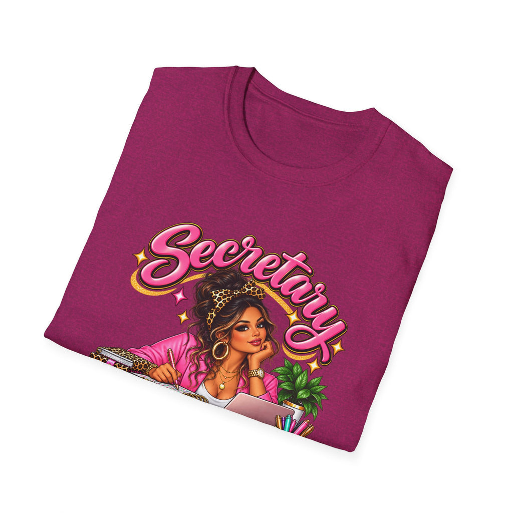 Latina Secretary T-Shirt | Problem Solver, Schedule Keeper, Multitasker | STRICTLY POSITIVITY - Strictly Positivity
