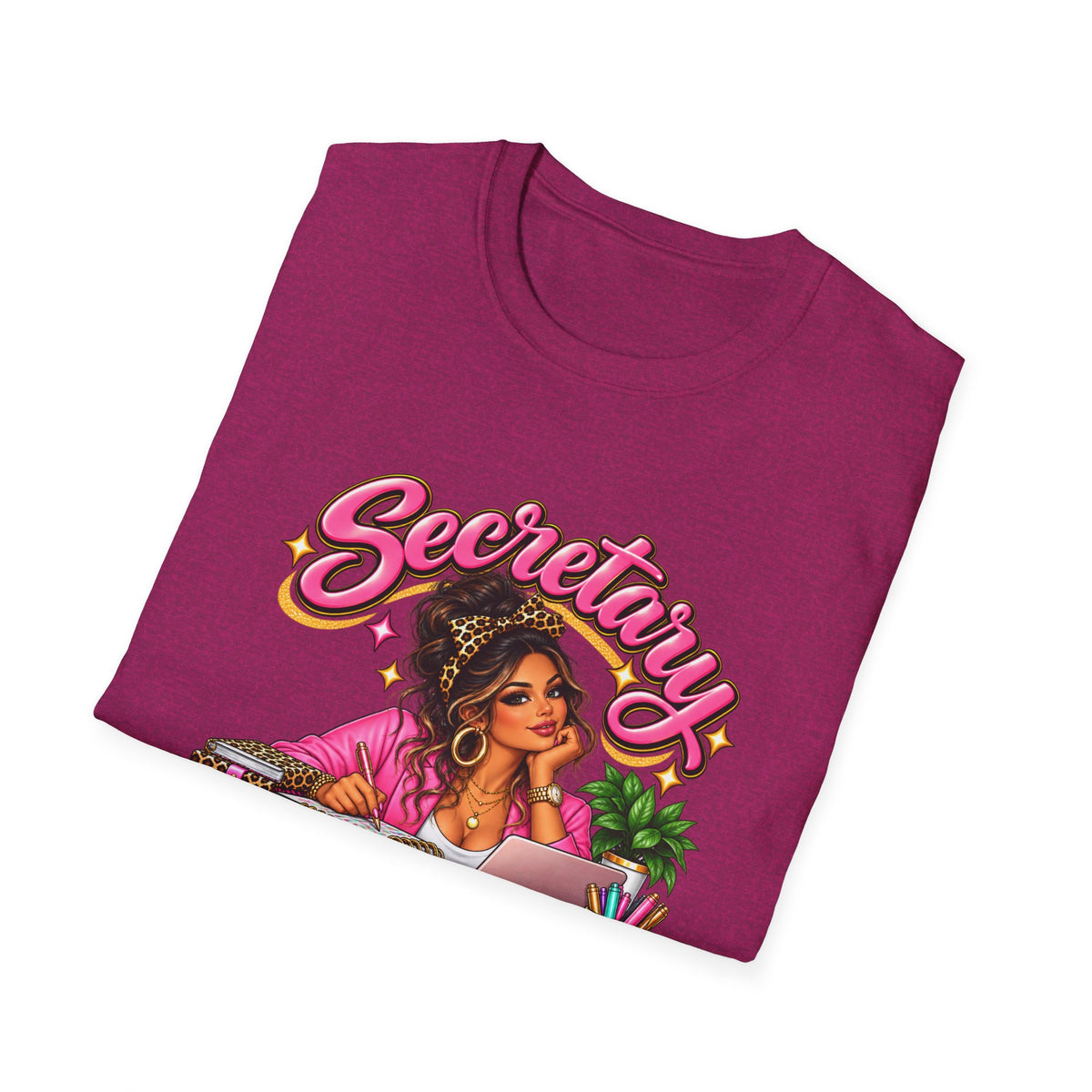 Latina Secretary T-Shirt | Problem Solver, Schedule Keeper, Multitasker | STRICTLY POSITIVITY - Strictly Positivity
