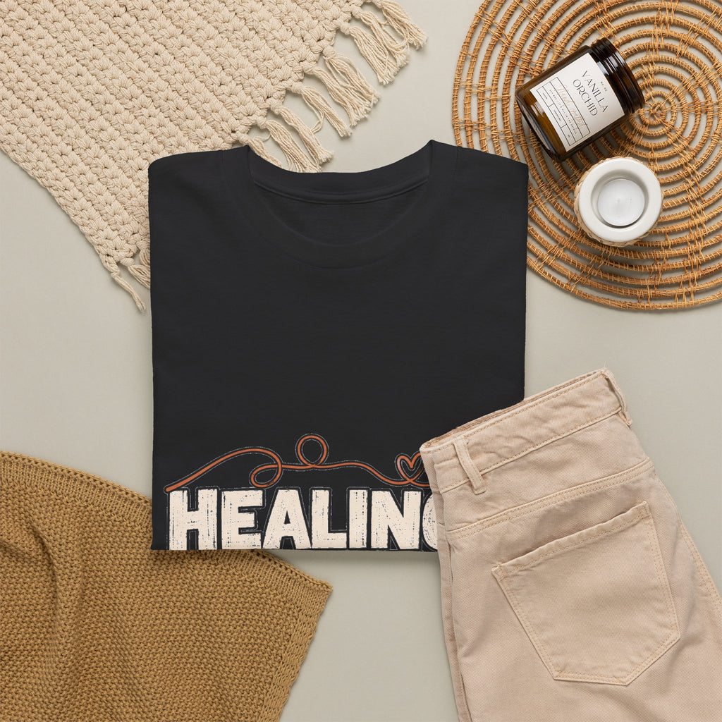 Healing Is Not Linear | Mental Wellness Graphic Tee - Strictly Positivity