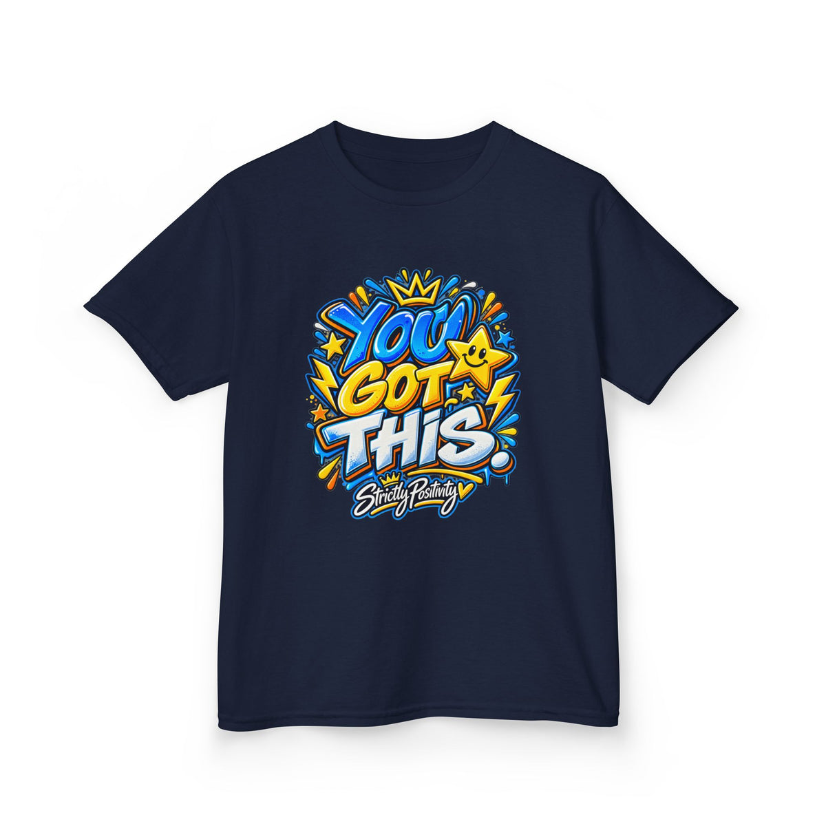 Kids T-Shirt — "You Got This" Motivational Graphic Tee - Strictly Positivity