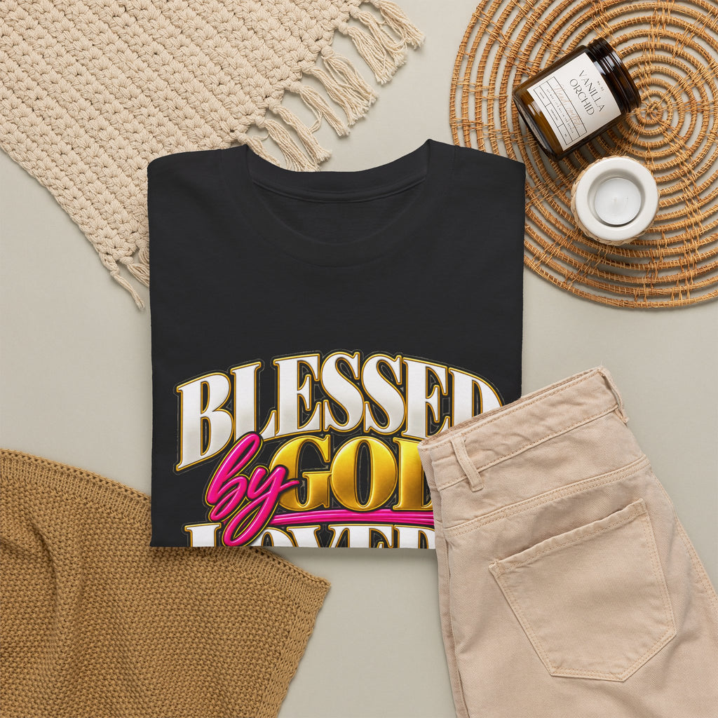 Blessed by God, Loved by Jesus, Led by the Spirit T-Shirt - Strictly Positivity