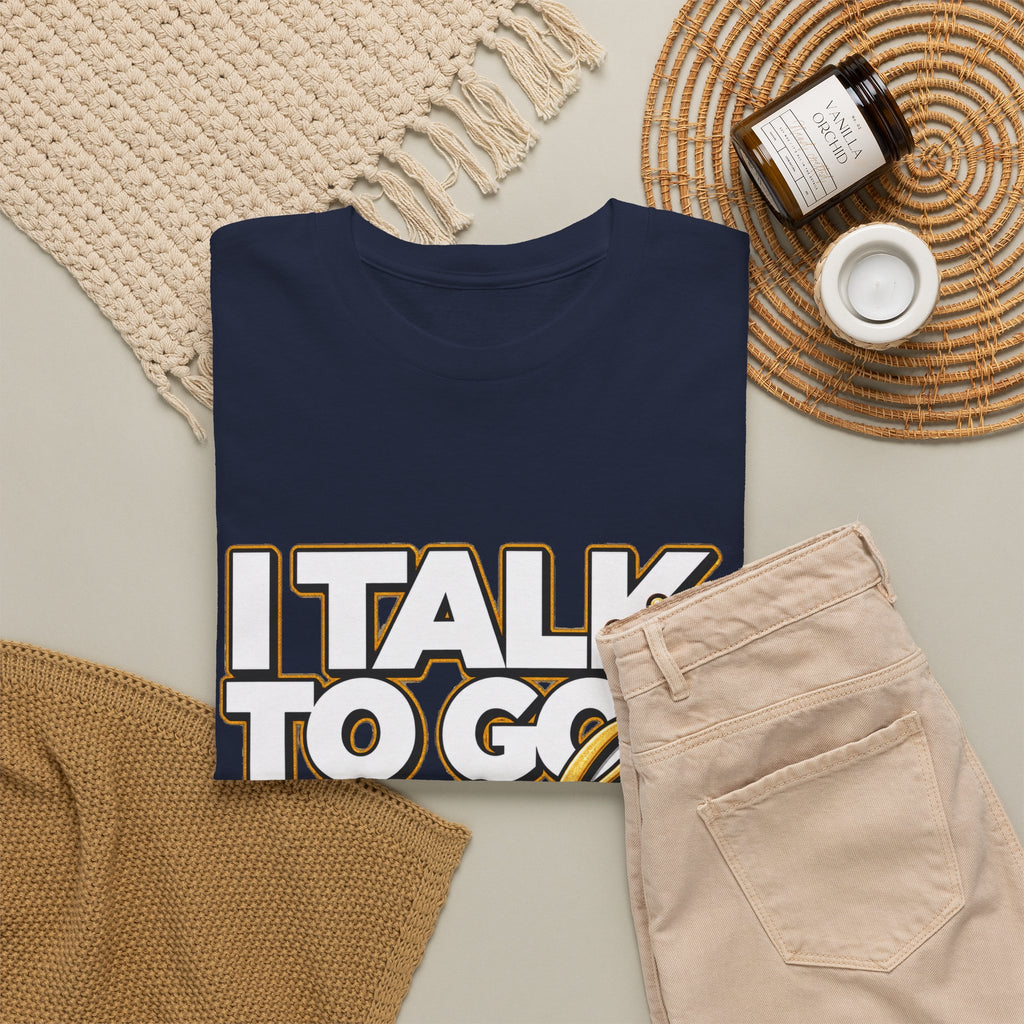 I Talk To God And Mind My Business Graphic Tee - Strictly Positivity