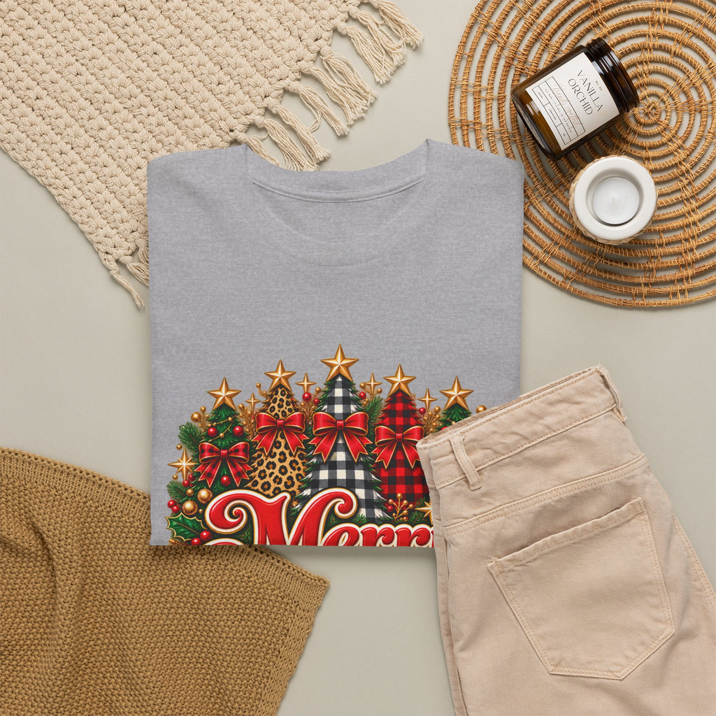 Merry and Bright Christmas T-Shirt - Strictly Positivity