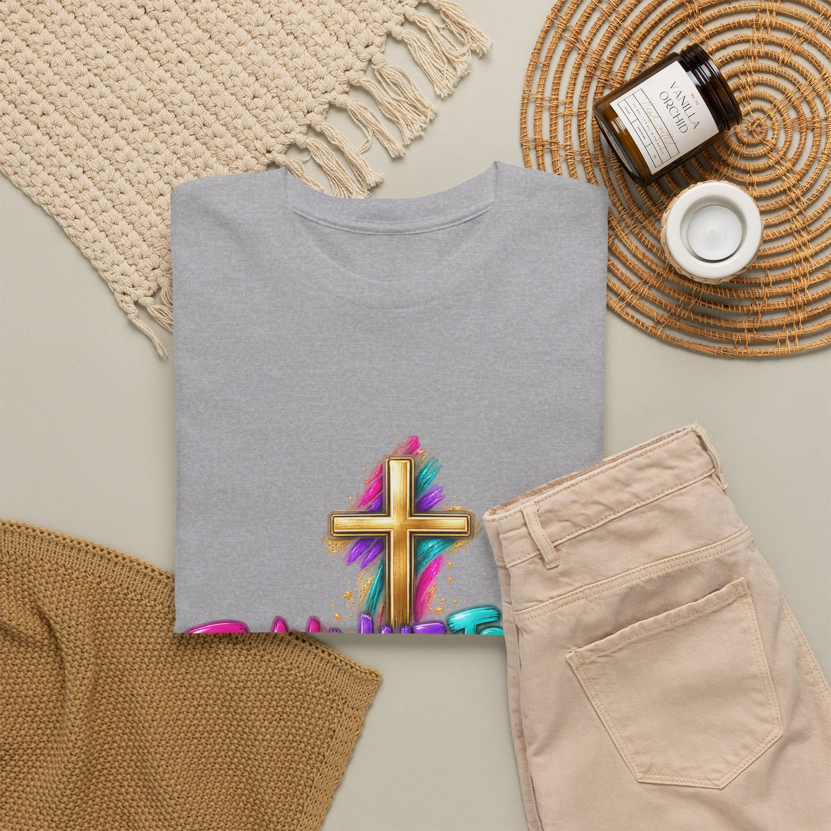 Faith Graphic Tee — "Pray. Wait. Trust. God Has a Plan" Inspirational Christian T‑Shirt - Strictly Positivity