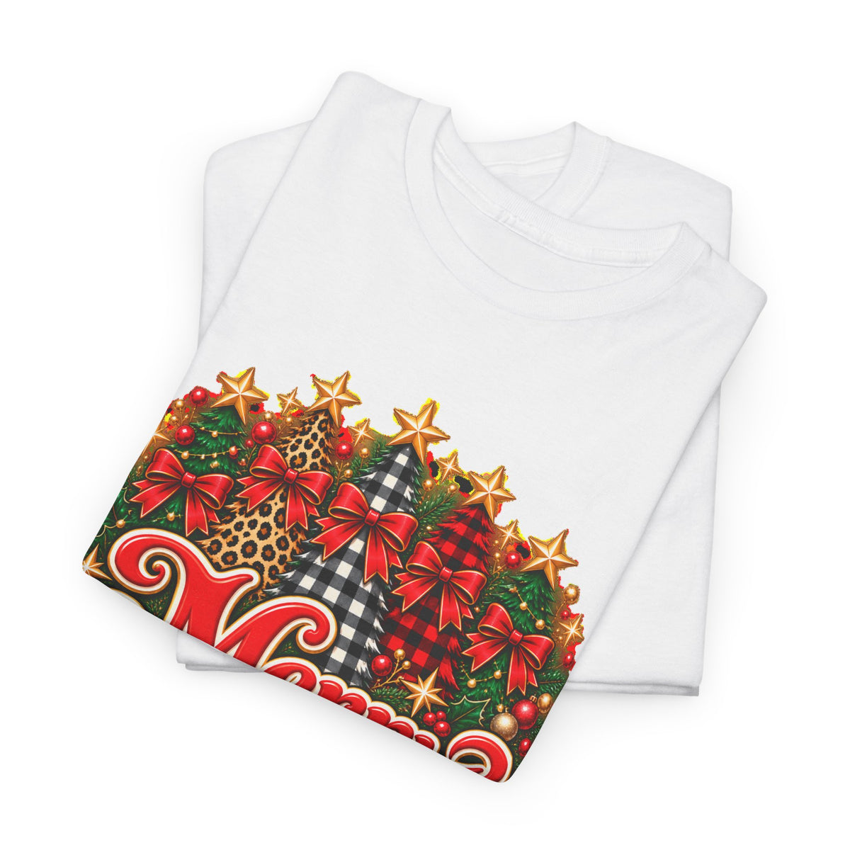 Merry and Bright Christmas T-Shirt - Strictly Positivity