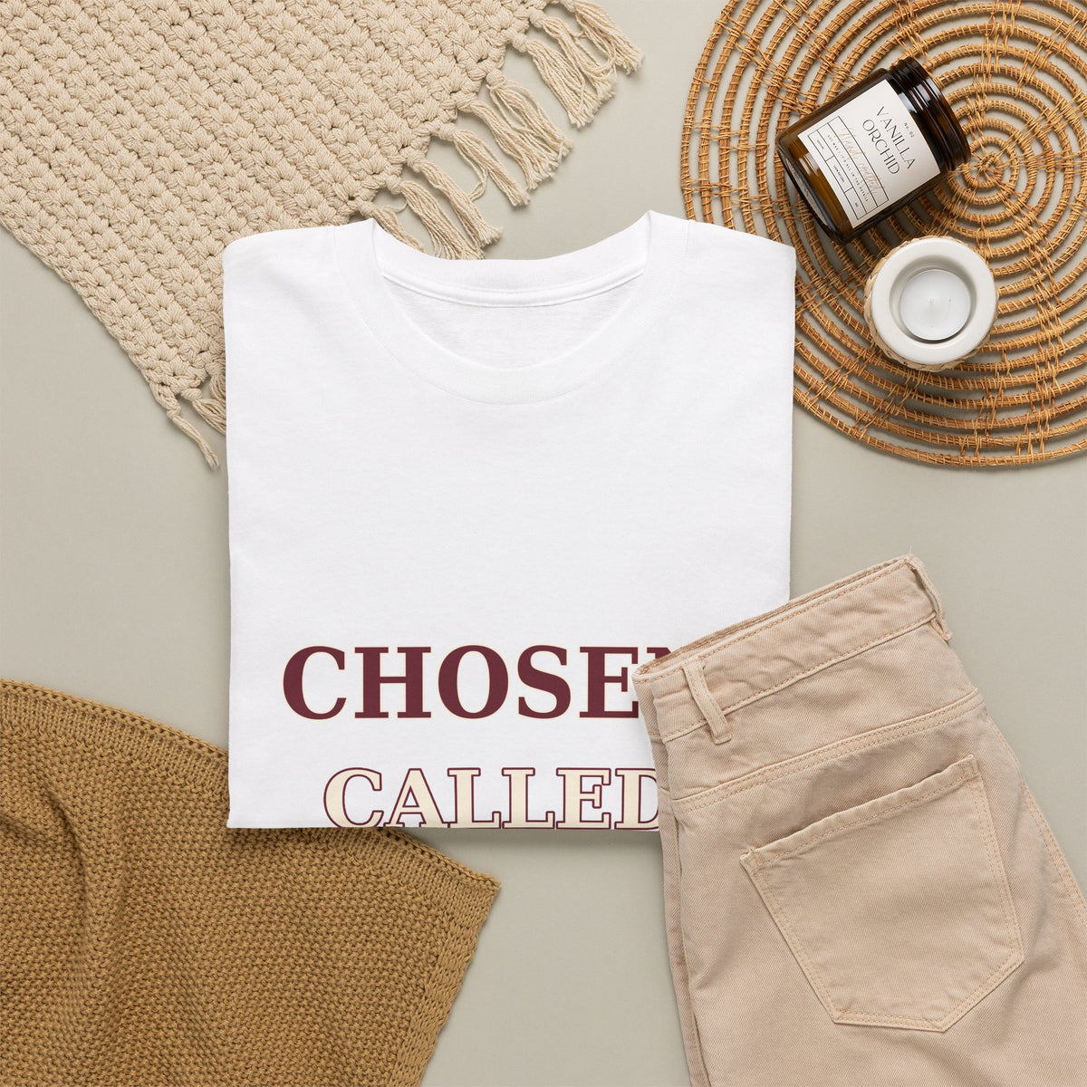 Chosen. Called. Loved. Tee - Strictly Positivity