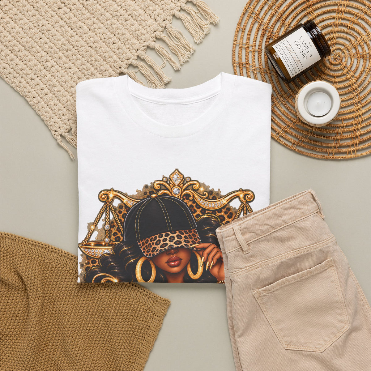 Libra Zodiac Tee — Stylish Horoscope Graphic Shirt - Strictly Positivity