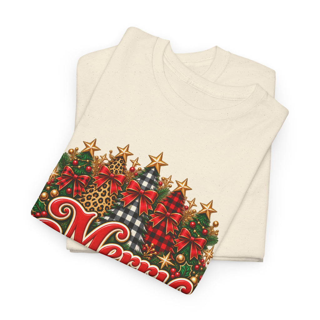 Merry and Bright Christmas T-Shirt - Strictly Positivity