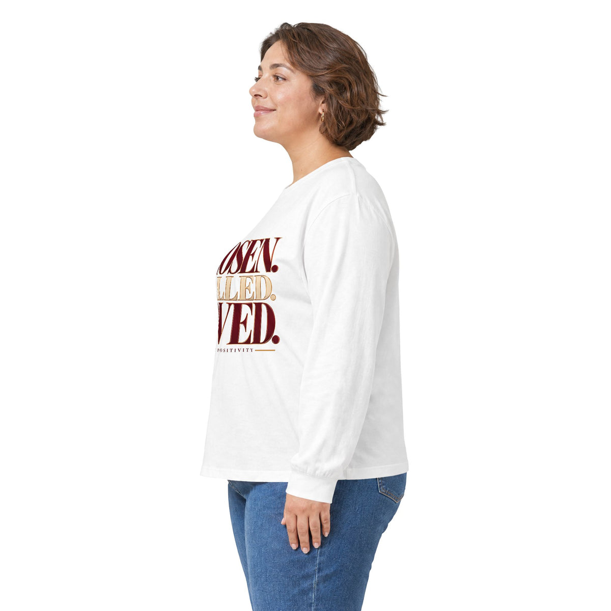 Chosen. Called. Loved. Long Sleeve Tee - Strictly Positivity