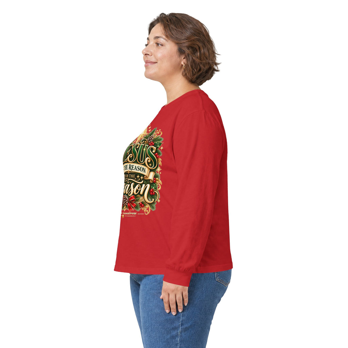 Jesus Is the Reason for the Season Christmas T-Shirt | Strictly Positivity - Strictly Positivity