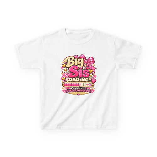 Big Sis Loading… Kids’ Big Sister Announcement Shirt | Strictly Positivity - Strictly Positivity