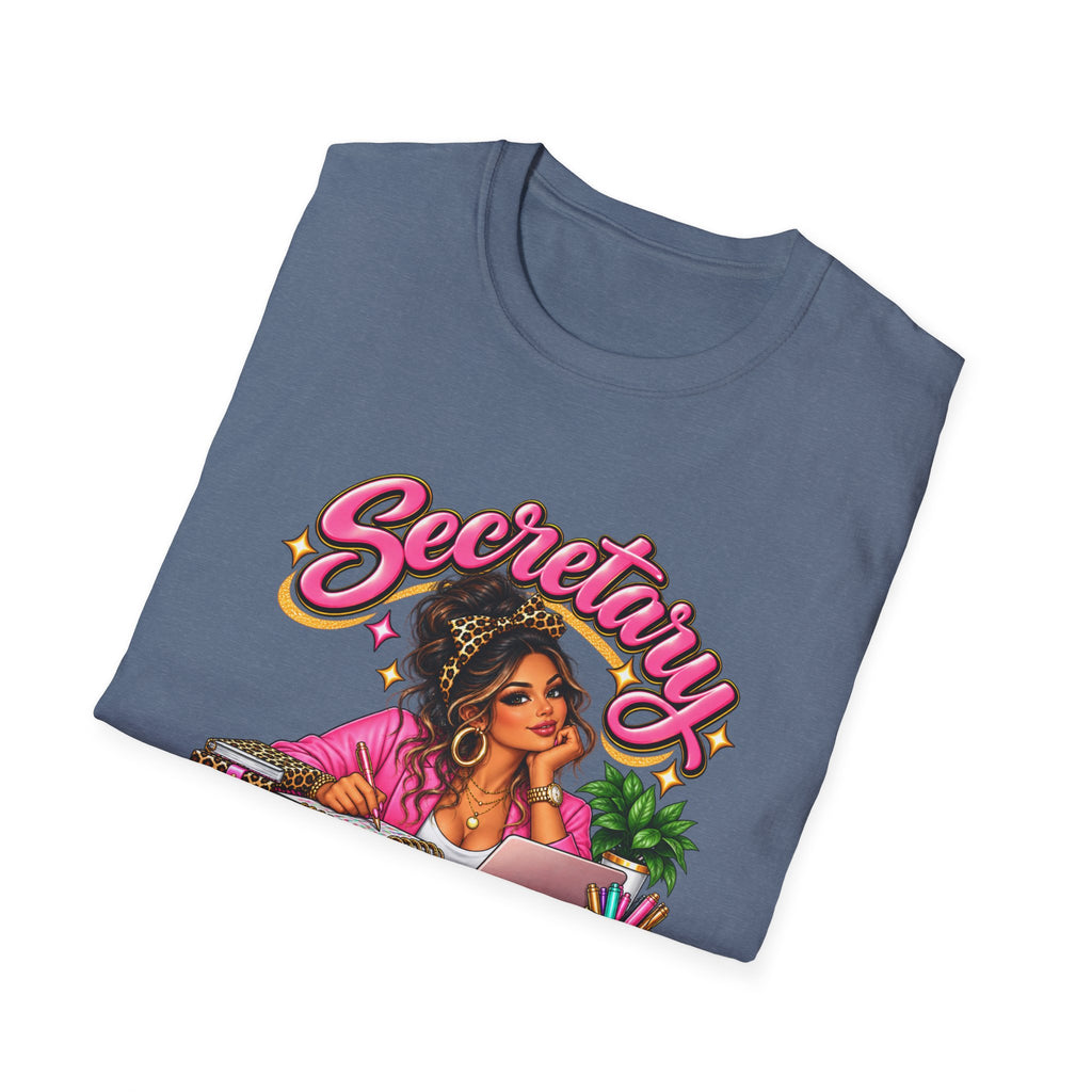 Latina Secretary T-Shirt | Problem Solver, Schedule Keeper, Multitasker | STRICTLY POSITIVITY - Strictly Positivity