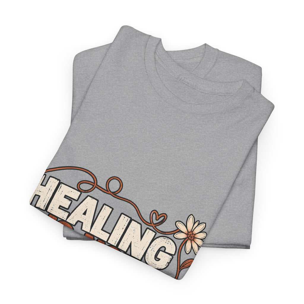 Healing Is Not Linear | Mental Wellness Graphic Tee - Strictly Positivity
