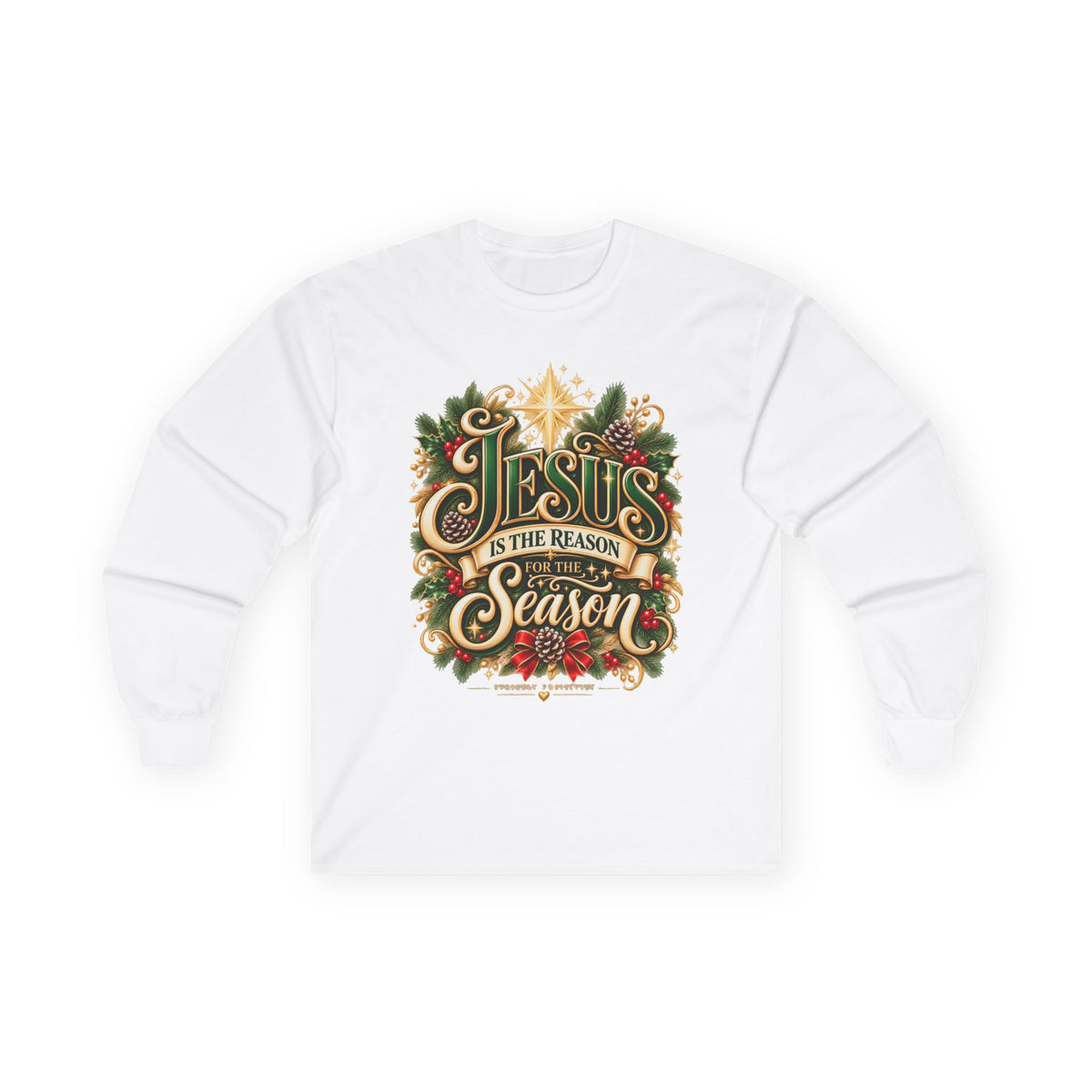 Jesus Is the Reason for the Season Christmas T-Shirt | Strictly Positivity - Strictly Positivity