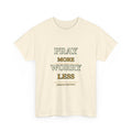 Prayer Tee – "Pray More Worry Less" Faith T‑Shirt - Strictly Positivity