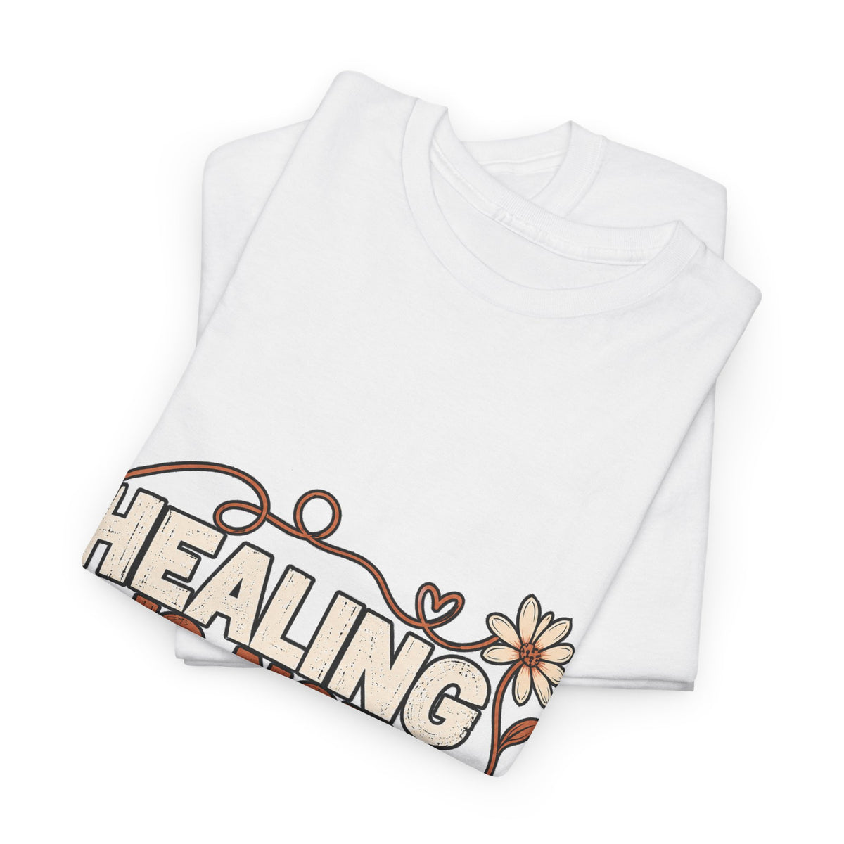 Healing Is Not Linear | Mental Wellness Graphic Tee - Strictly Positivity