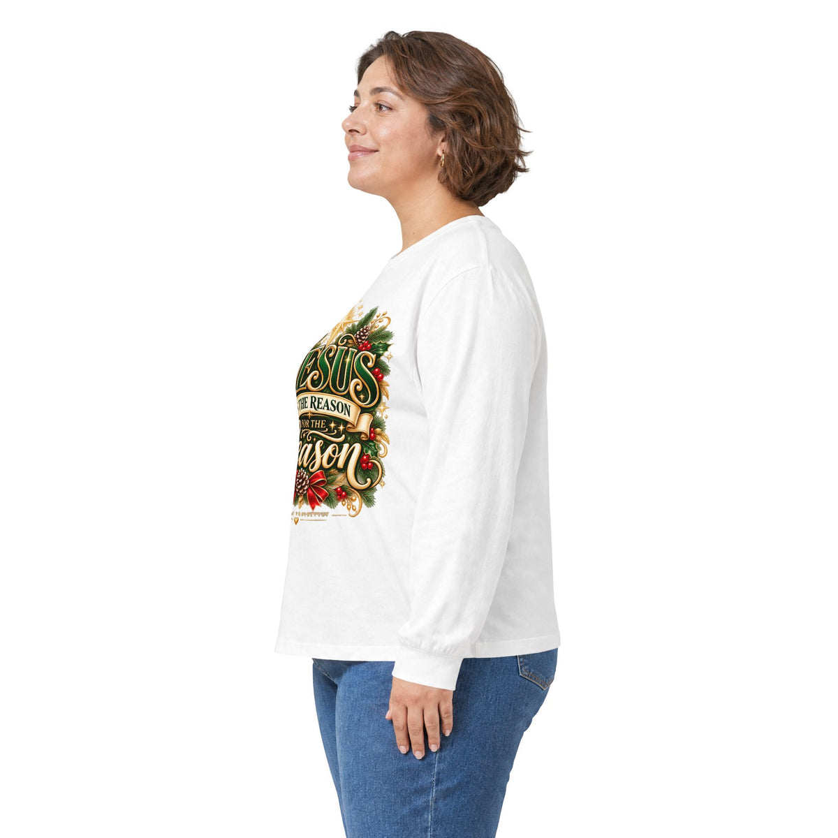 Jesus Is the Reason for the Season Christmas T-Shirt | Strictly Positivity - Strictly Positivity