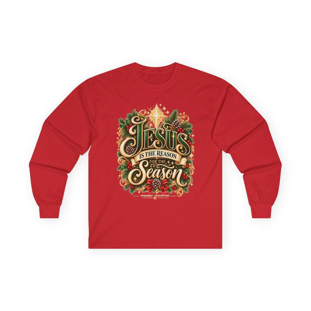 Jesus Is the Reason for the Season Christmas T-Shirt | Strictly Positivity - Strictly Positivity
