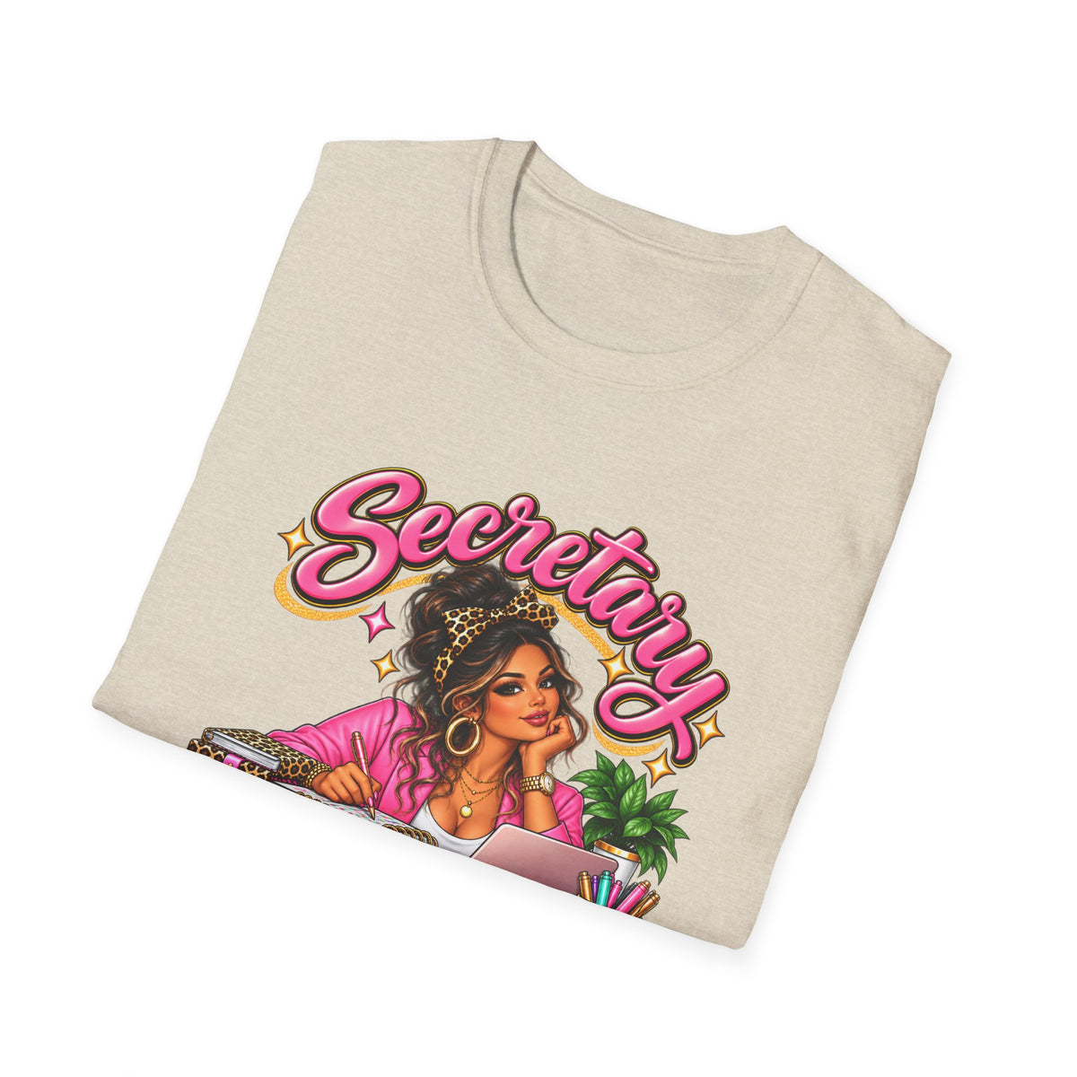 Latina Secretary T-Shirt | Problem Solver, Schedule Keeper, Multitasker | STRICTLY POSITIVITY - Strictly Positivity