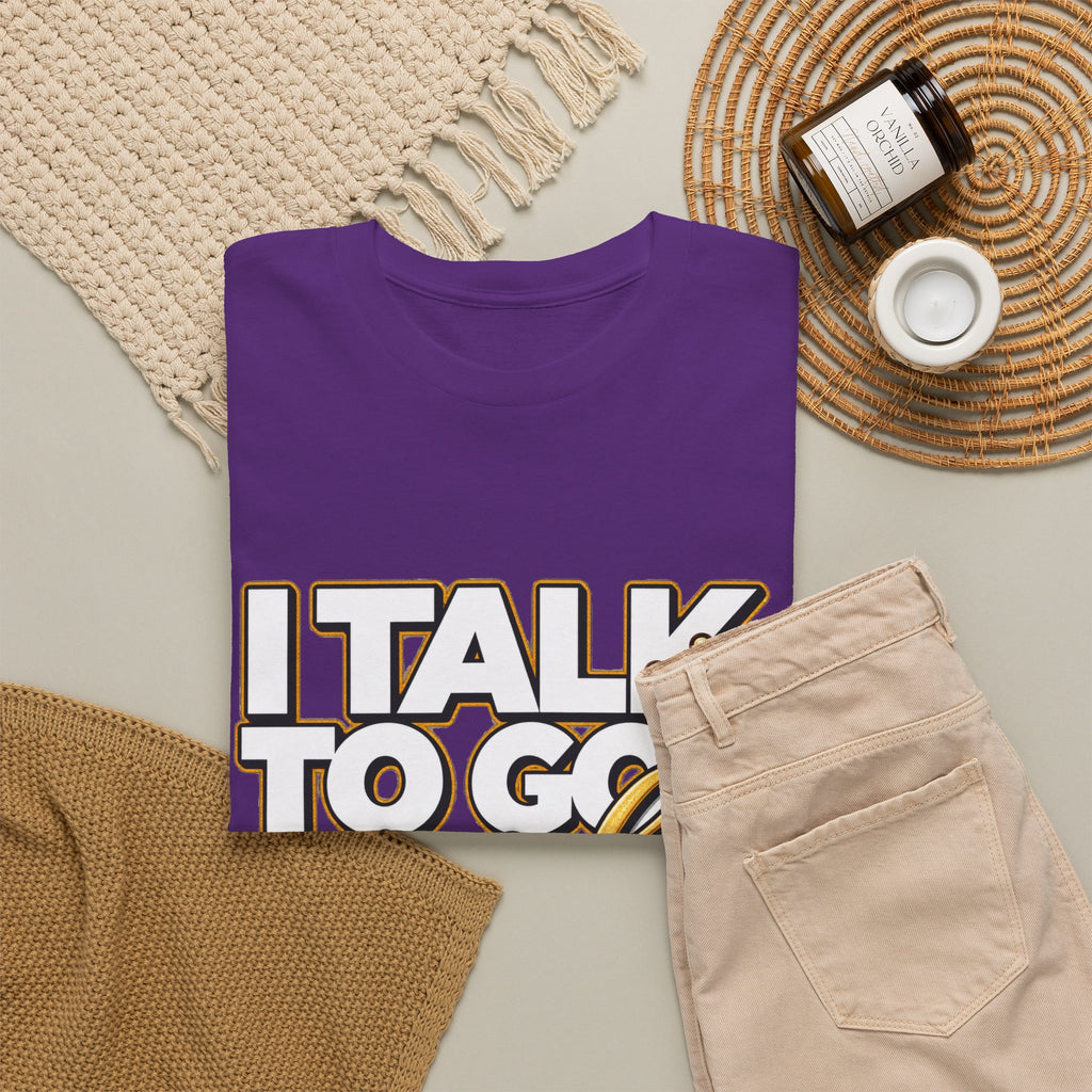 I Talk To God And Mind My Business Graphic Tee - Strictly Positivity